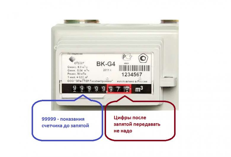 Как отправить показания за газ по телефону