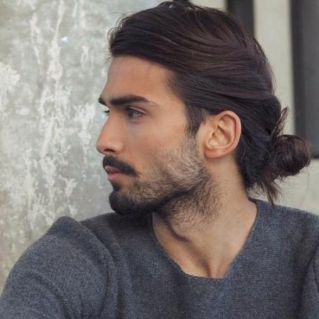 длинные волосы у мужчин