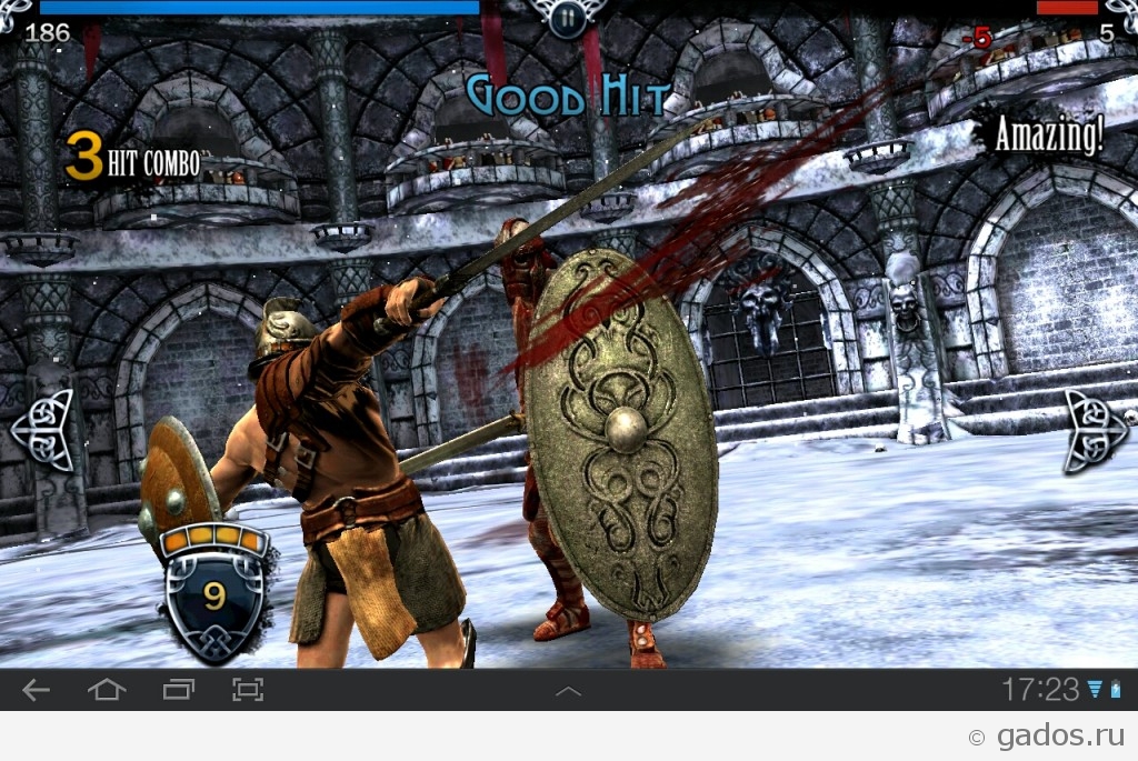 Blood and Glory   гладиаторские бои на Android