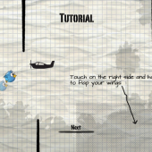 Line birds HD - простая игра для iOS