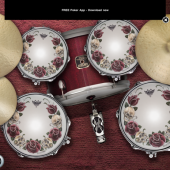 Real drum - барабанная установка для iOS