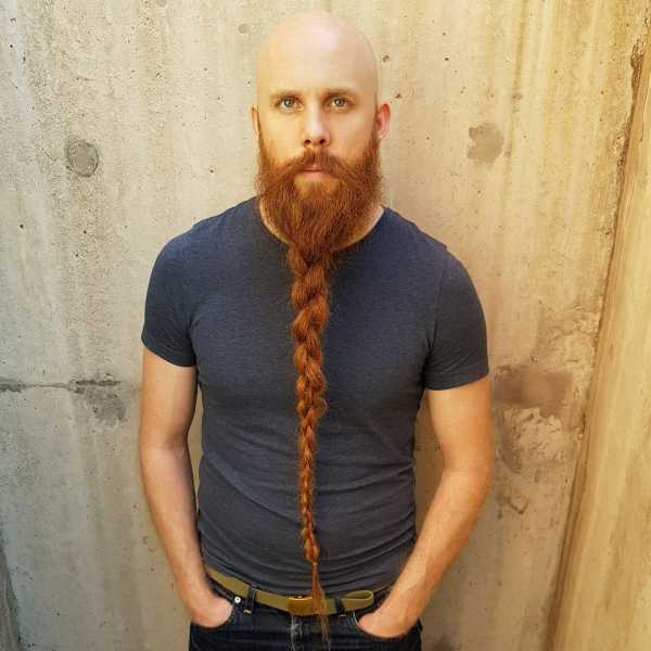 Борода с косичкой – как заплести и какие бывают виды