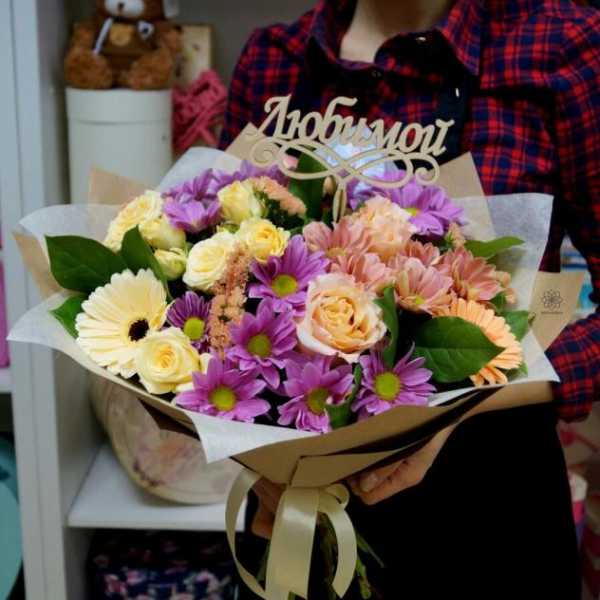 Букеты цветов для любимой девушки – , . |