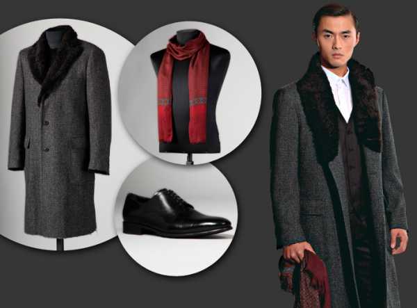 Черное пальто мужское с чем носить фото – пальто-бушлат, головной убор, серое, какую шапку носить, черное
