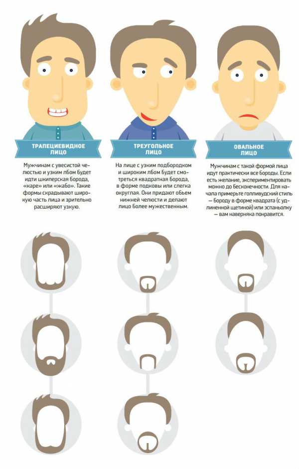 Формы бороды по типу лица – правильно выбрать стиль, форму, дизайн, краску, фото видов