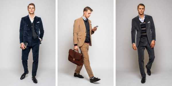 Фото деловой стиль одежды для мужчин – современный офисный и строгий мужской образ для зимы, общая характеристика