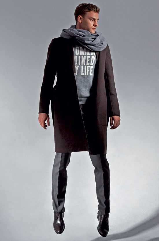 Фото серое пальто мужское – С чем носить мужское серое пальто? Модные луки (469 фото)