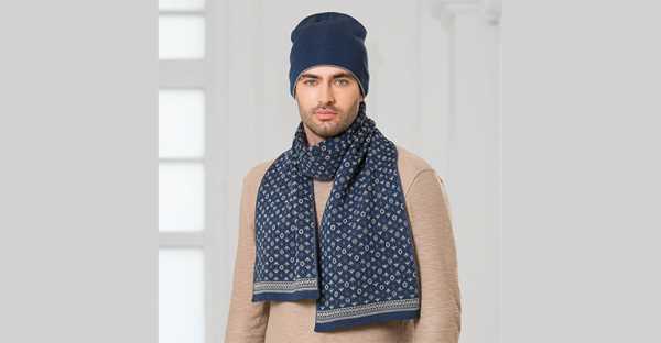 Фото стильные мужские шарфы – брендовые шарфы осень-зима, как модно повязать