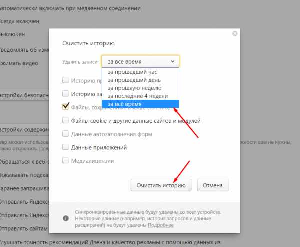 Как очистить историю в яндексе на планшете