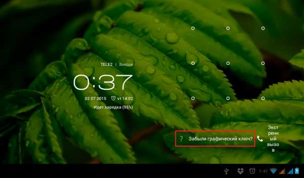 Как можно разблокировать планшет если забыл графический ключ – 6 способов как разблокировать планшет, если забыл графический ключ