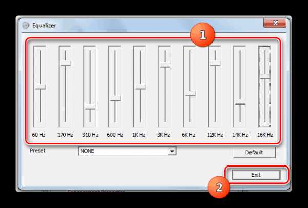 Как настроить эквалайзер на windows 7 на бас – Правильная настройка эквалайзера — идеальный звук (за 5 мин)