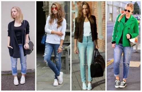 Как носить джинсы с кроссовками мужчинам – С чем мужчинам носить кроссовки, кеды, сникерсы. Фото и полезные советы