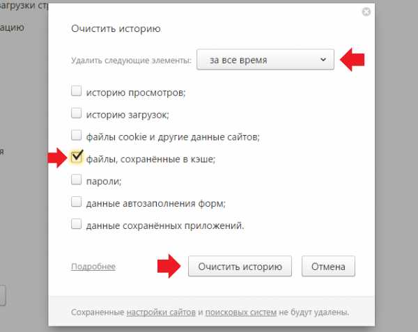 Как очистить кэш браузера яндекс на телефоне – Как почистить кэш в браузере Яндекс? - Компьютеры, электроника, интернет