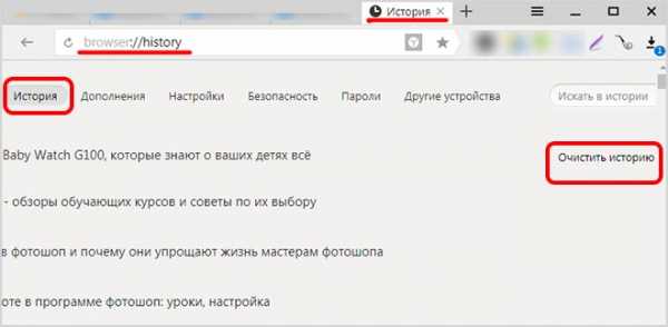 Как почистить историю поиска в яндексе – Как удалить историю запросов в Яндекс браузере? - Компьютеры, электроника, интернет