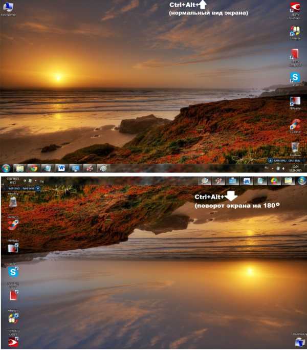 Как повернуть экран на ноутбуке на 90 градусов windows – Как перевернуть экран на компьютере, ноутбуке: на 90, 180 градусов