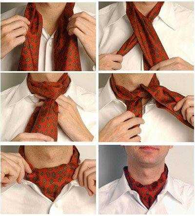 Как повязать шарф мужчине – Как завязать шарф мужчине - 6 способов