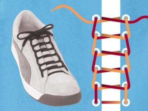 Как правильно завязывать шнурки на мужских туфлях – Как завязать шнурки - 6 лучших способов шнуровать обувь