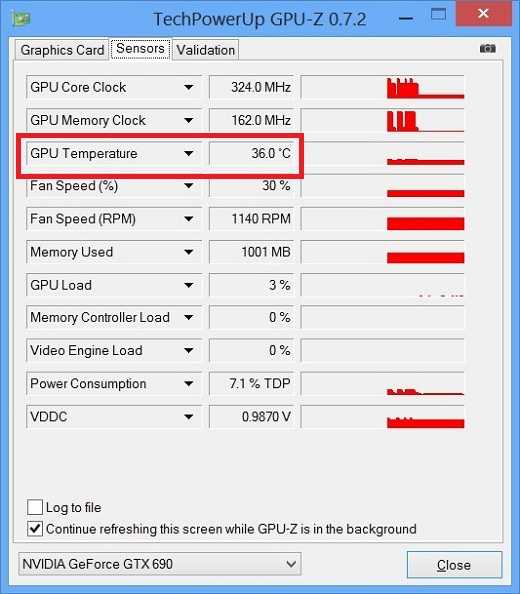 Как узнать температуру видеокарты – Как посмотреть температуру видеокарты? - Компьютеры, электроника, интернет