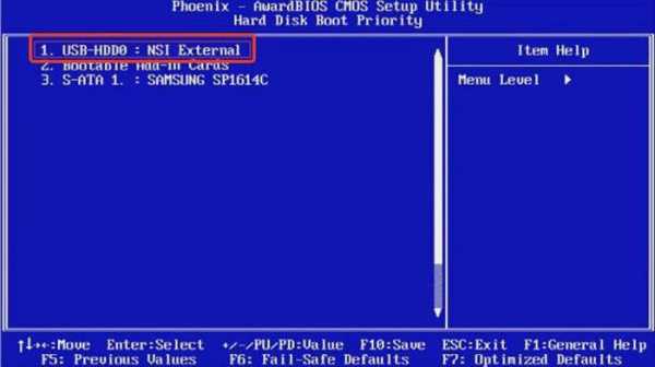 Как в bios установить приоритет загрузки с флешки – BIOS USB ?