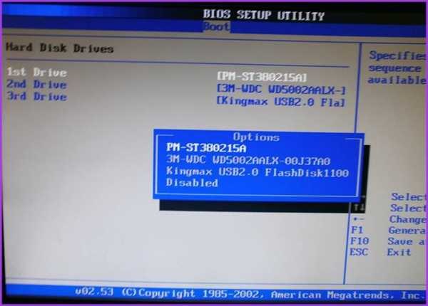 Как в биосе поставить загрузку с флешки