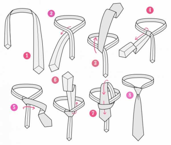 Как завязать маленький галстук – фото + видео и инструкция