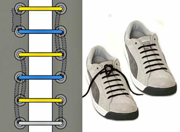 Как завязать прикольно шнурки на кедах – . , , ...