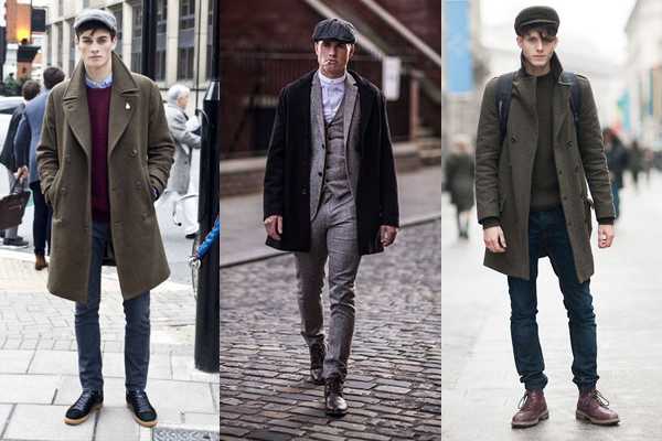 Какие головные уборы носят мужчины с пальто – С чем носить мужское пальто, фото и полезные советы