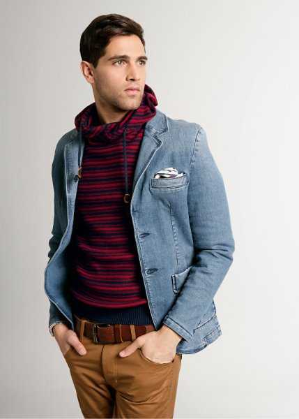 Молодежный мужской пиджак под джинсы – какой выбрать и как носить?