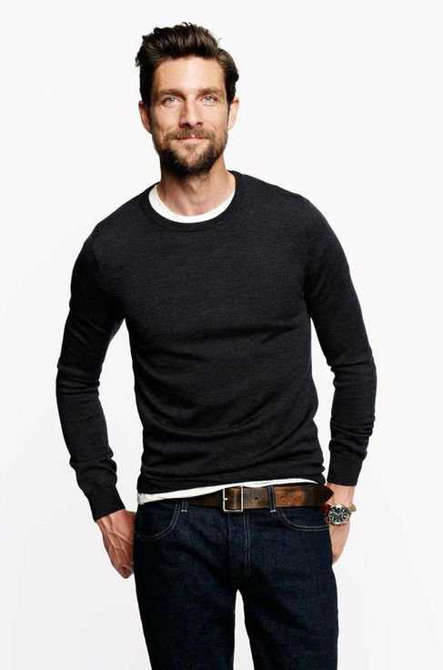 Мужская кофта с рубашкой – Как носить рубашку с джемпером или свитером мужчине и женщине? фото
