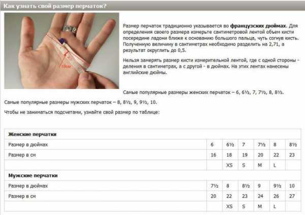 Мужские перчатки размеры – Размеры мужских перчаток (таблицы размеров)