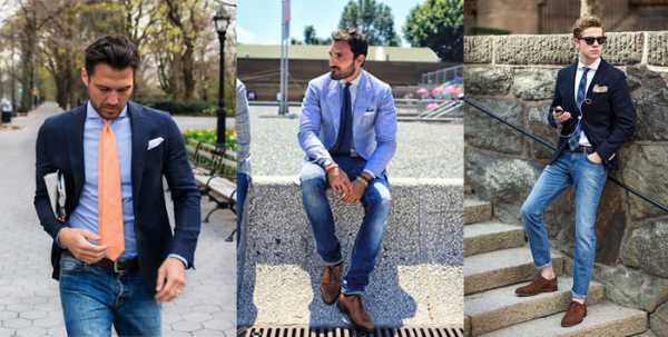 Мужские пиджаки с джинсами – какой выбрать и как носить?