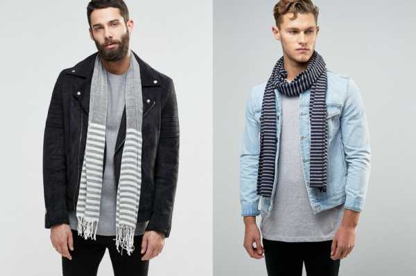 Мужской модный шарф – брендовые шарфы осень-зима, как модно повязать
