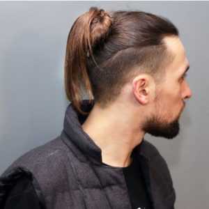 Мужской пучок – 25 фото причесок — Правильный уход за волосами