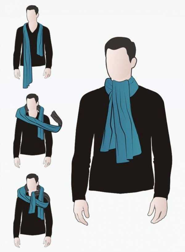 Мужской шарф как повязать – Как завязать шарф мужчине - 6 способов
