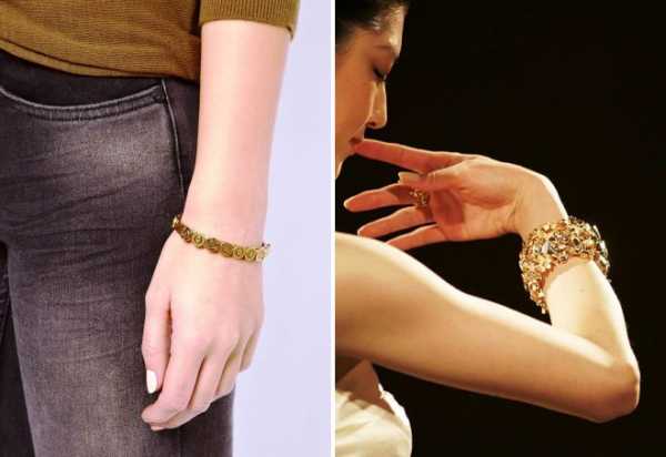 На какой руке женщине носить золотой браслет – Золотой браслет на руку для женщин – как выбрать и на какой руке носить?