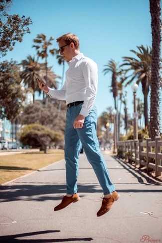Обувь к синим мужским брюкам – Мужские синие брюки (51 фото): с чем носить вельветовые, классические или модели в клетку