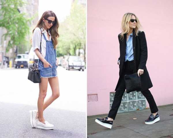 Обувь с высокой подошвой – как называются, модные тенденции, белые, черные