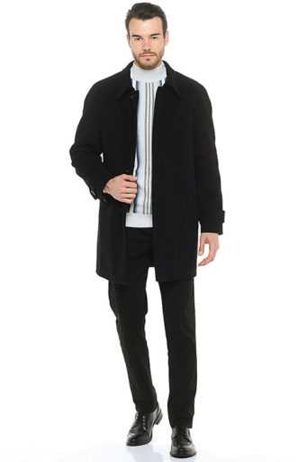 Пальто мужское черное – Мужское черное пальто (43 фото): классическое, однобортное или двубортное, с чем носить