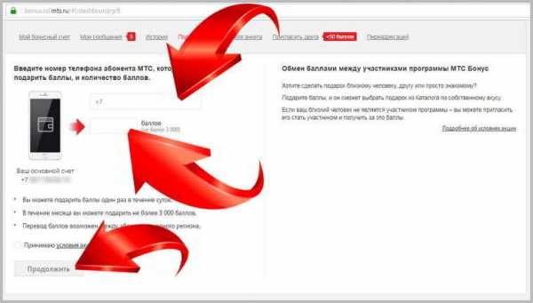Поделиться бонусами мтс – Как передать бонусы МТС другому абоненту?