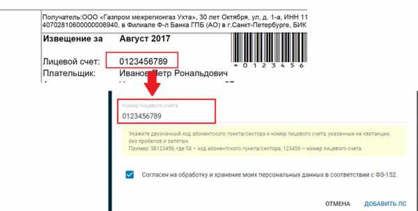 Показания счетчиков газа через интернет личный кабинет – -