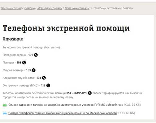 Позвонить в скорую помощь с мобильного телефона билайн в – Как вызвать скорую с Билайна - Красота и здоровье