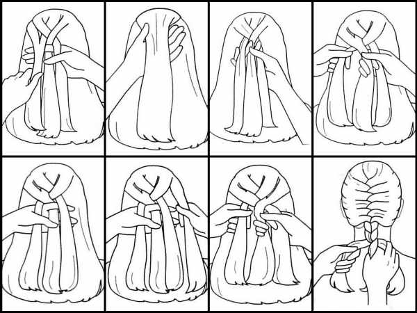 Прически дракончики – фото инструкция по плетению косичек