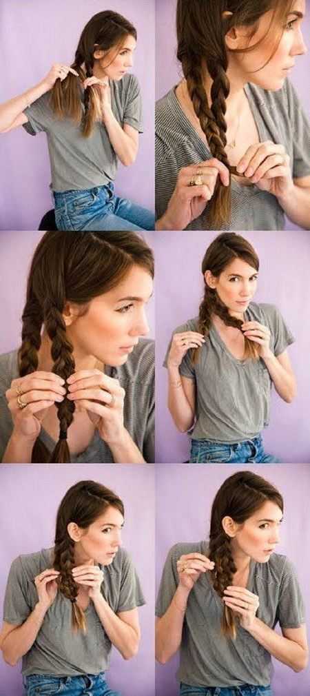 Прически с зачесом на бок – Прически на бок на длинные, средние и короткие волосы с фото