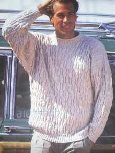 Пуловеры для мужчин – Схемы вязания свитеров спицами для мужчин на Verena.ru