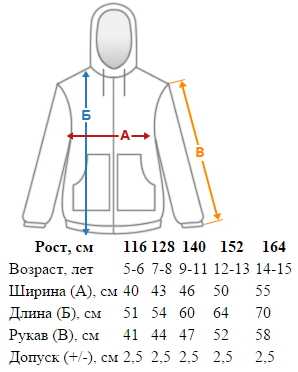 Размер мужских толстовок таблица – Размеры мужских толстовок (таблицы размеров)