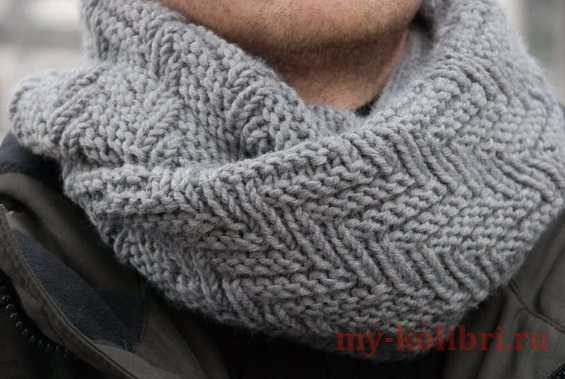 Размер мужского шарфа спицами – Мужской шарф спицами — 10 моделей со схемами и описанием