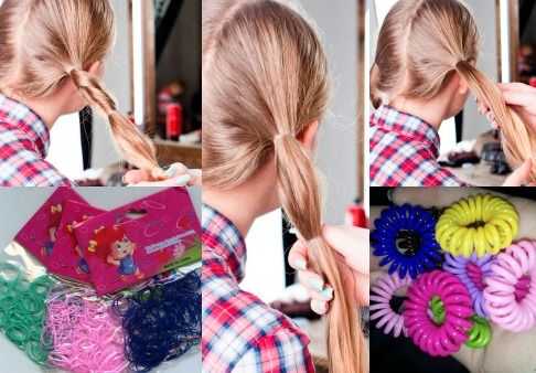 Резинки для волос в виде волос – красивые детские и взрослые модели с крючками, из фоамирана, модные вязаные и frivolite