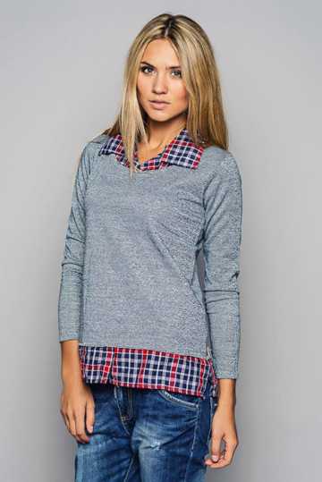Рубашка с джемпером мужская – Какие свитера носить с рубашкой? Модные луки (1260 фото)