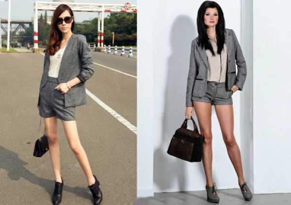 Серый жакет – с чем носить, сочетать, модные образы, фото