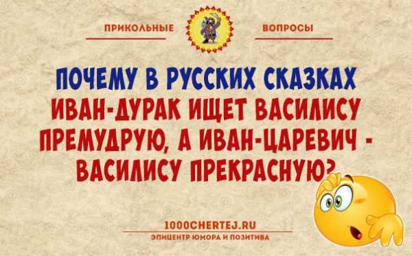 Смешной вопрос – Прикольные вопросы